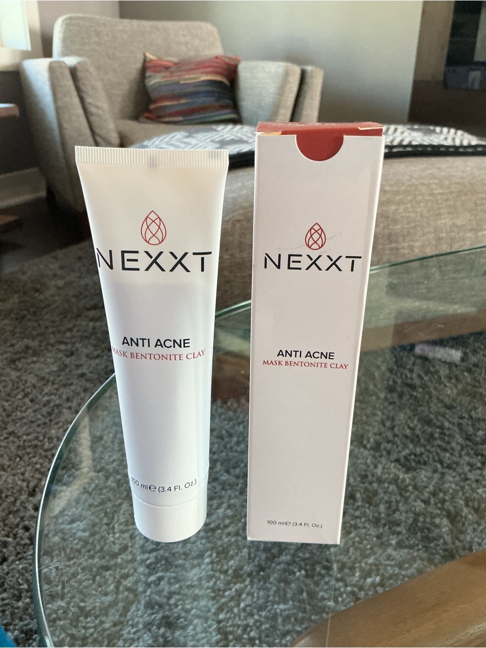 NEXXT Anti-Acne Bentonite Clay Mask — 3.4 fl oz